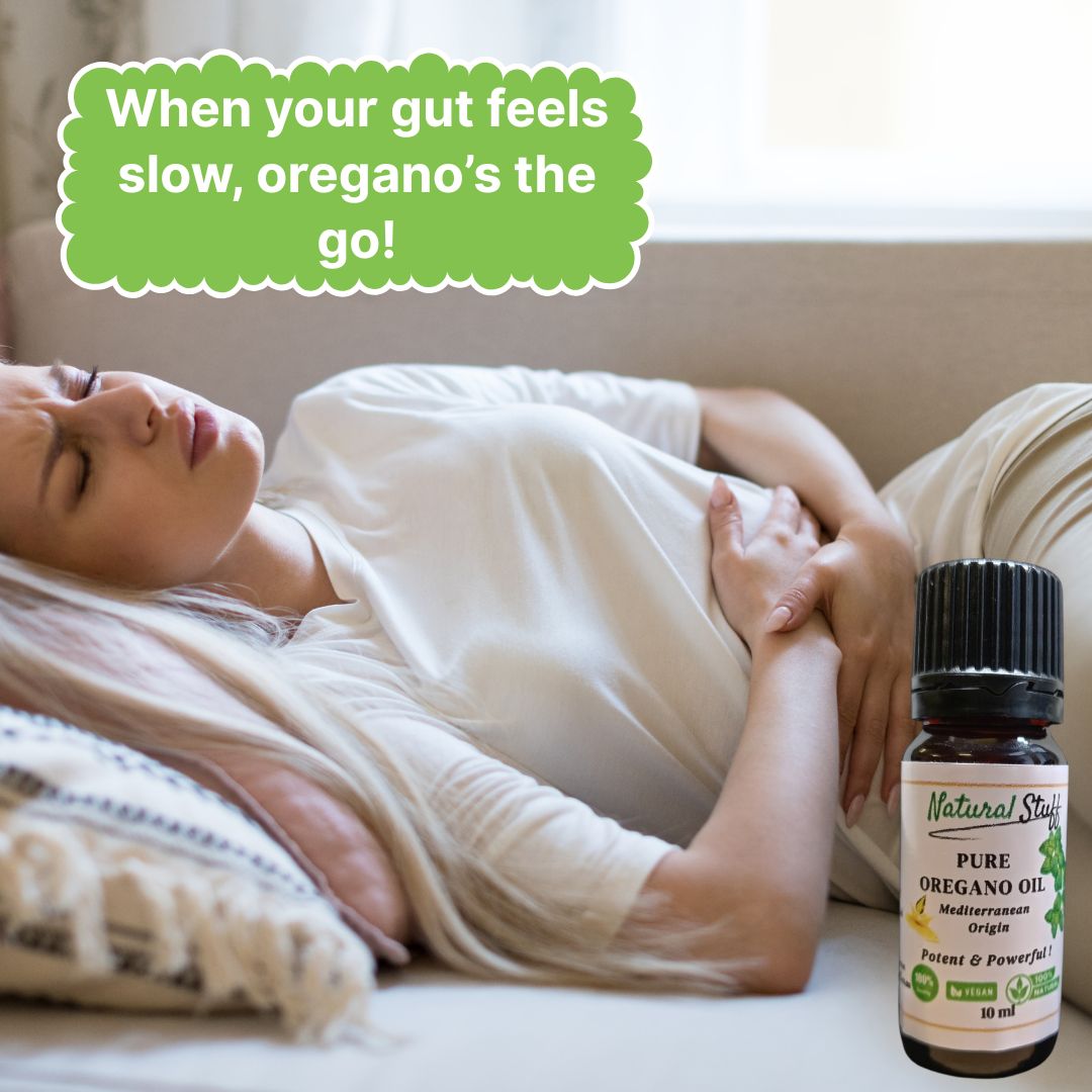Natural Stuff Pure Premium Oregano Oil Nature's Most Powerful Antibiotic - 10 ml