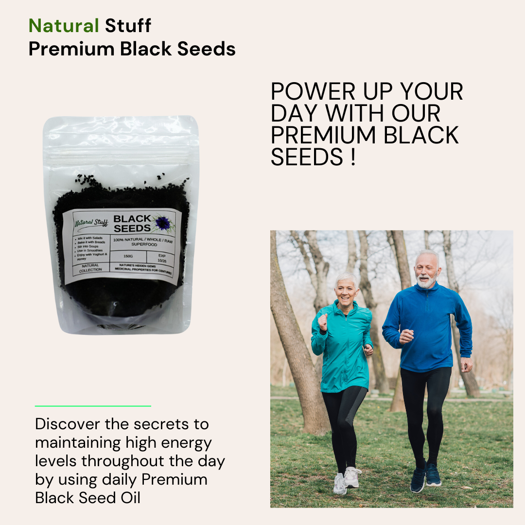 Natural Stuff Premium Quality Black Cumin Seeds 100% Natural 150g