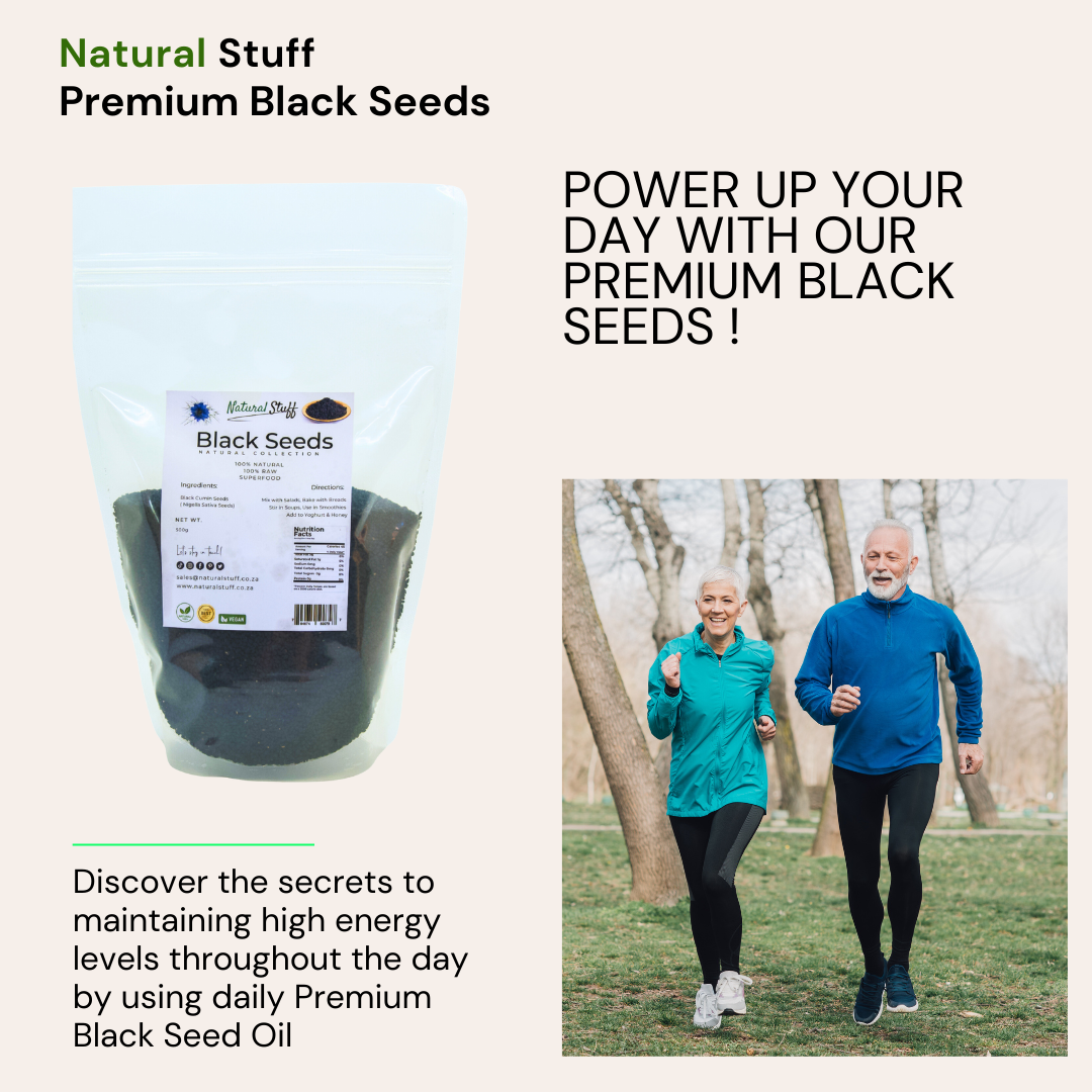 Natural Stuff Premium Quality Black Cumin Seeds 100% Natural 500g