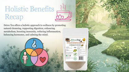 Natural Stuff DETOX & DIGESTIVE TEA Blend 50g