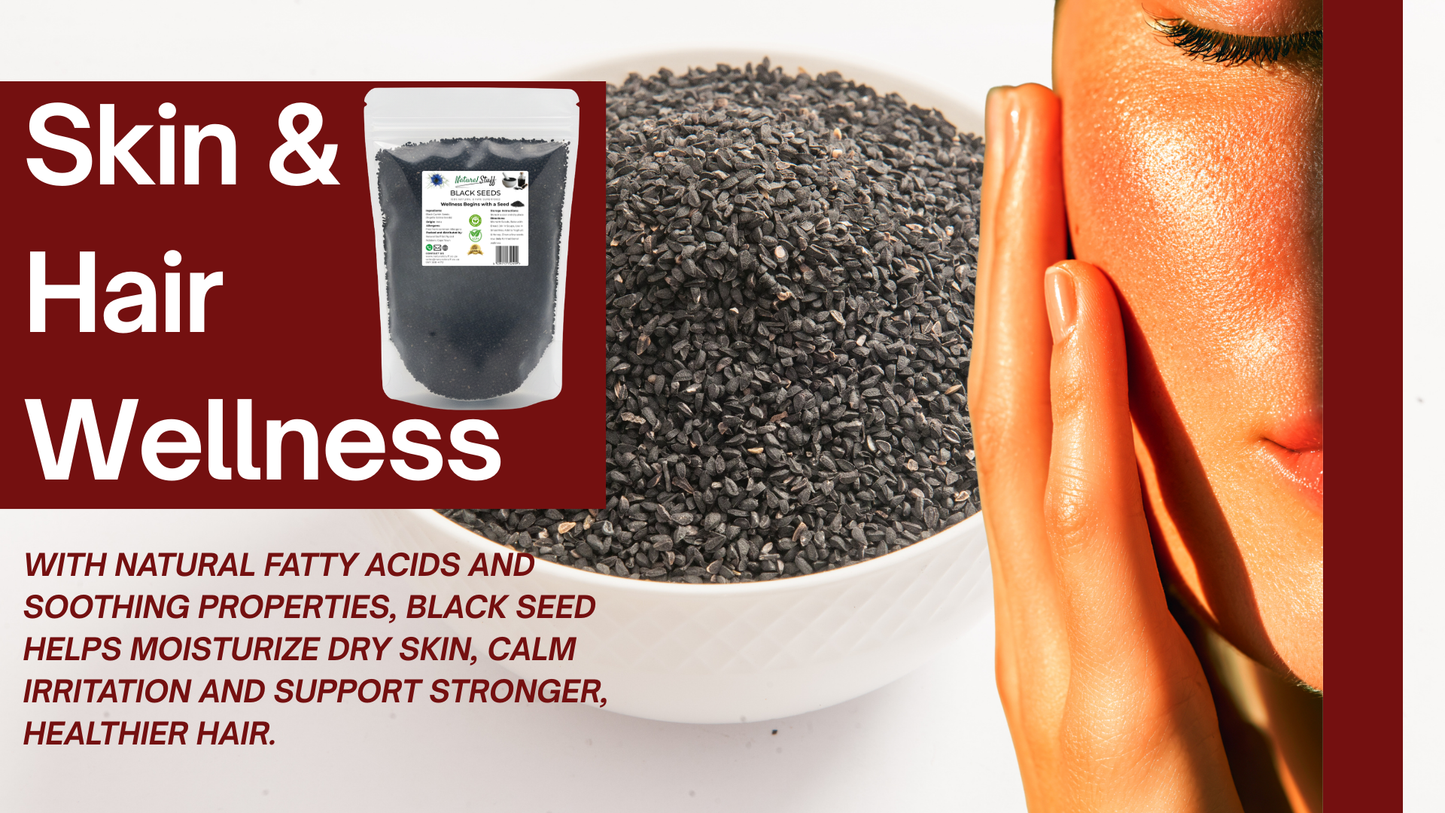 Natural Stuff Premium Quality Black Cumin Seeds 100% Natural 150g