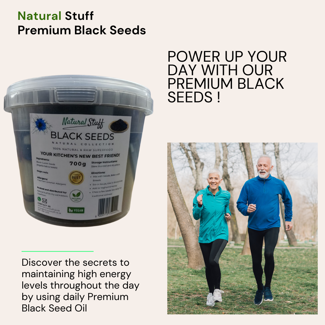 Natural Stuff Premium Quality Black Cumin Seeds 100% Natural 700g