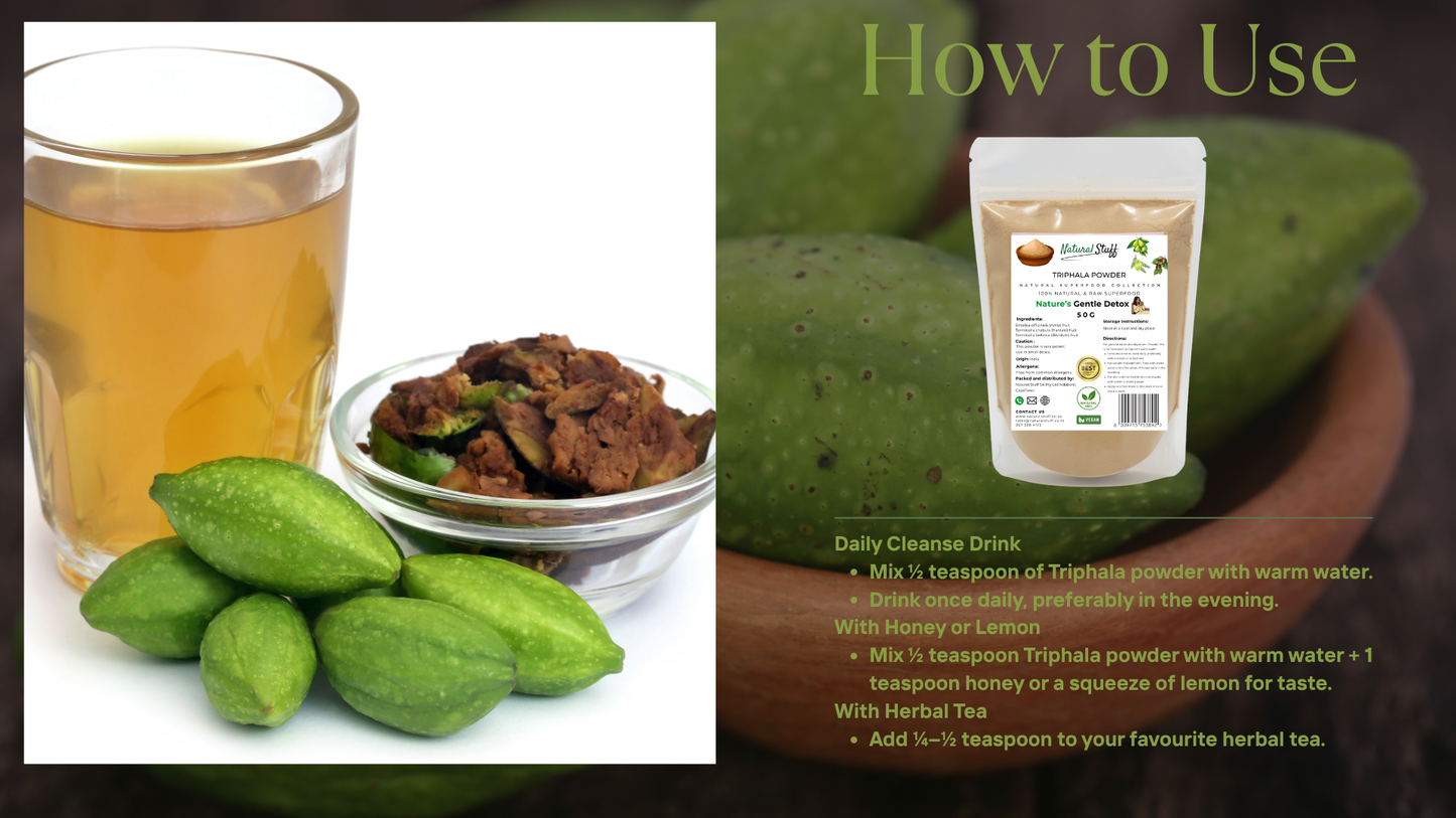 Tea packaging with green tea leaves, dried herbs, and a glass of tea on a white background.