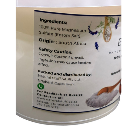 Natural Stuff Epsom Salts - Relax, Soothe & Revitalize