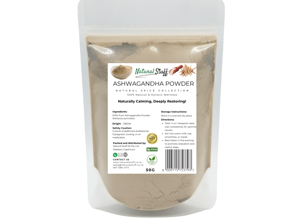 Natural Stuff Ashwagandha Powder pack