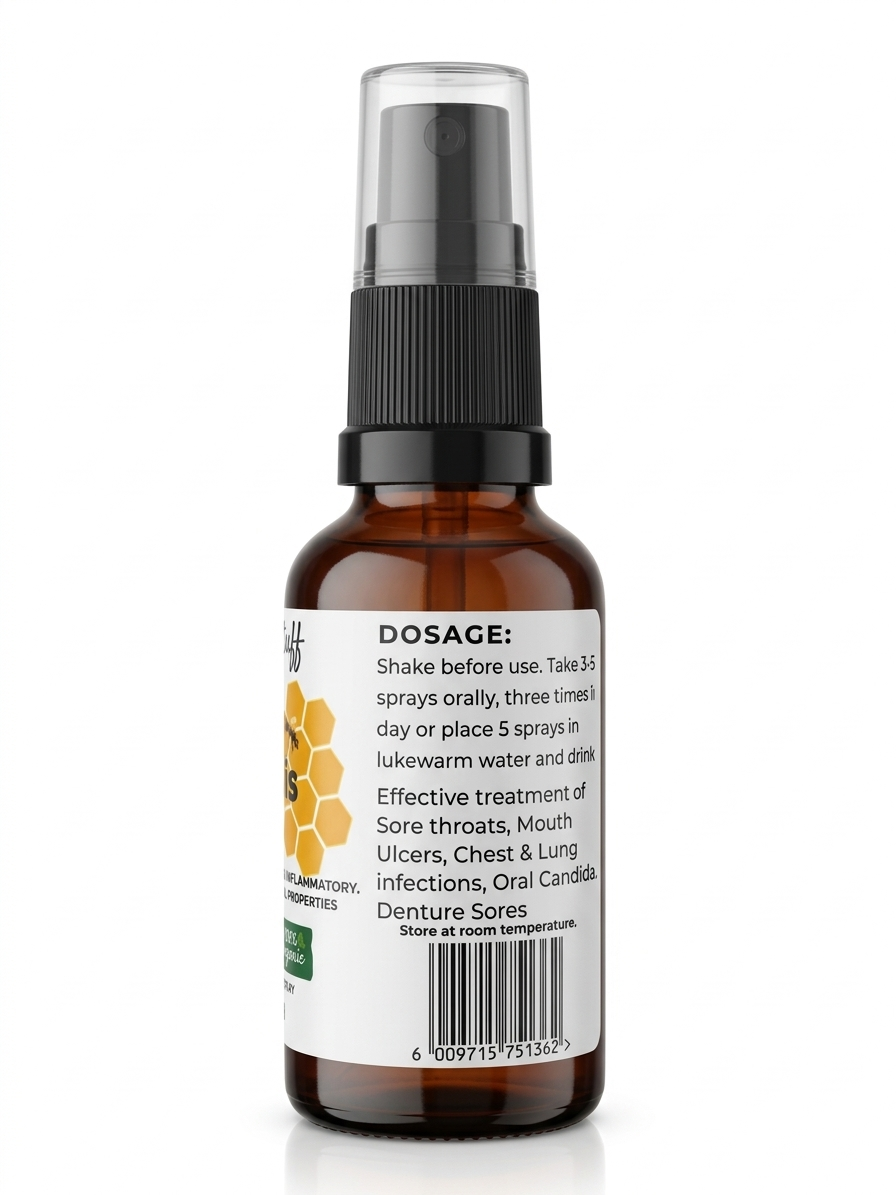 Natural Stuff Bee Propolis -100% Pure Power. Defend Naturally. Live Fully.