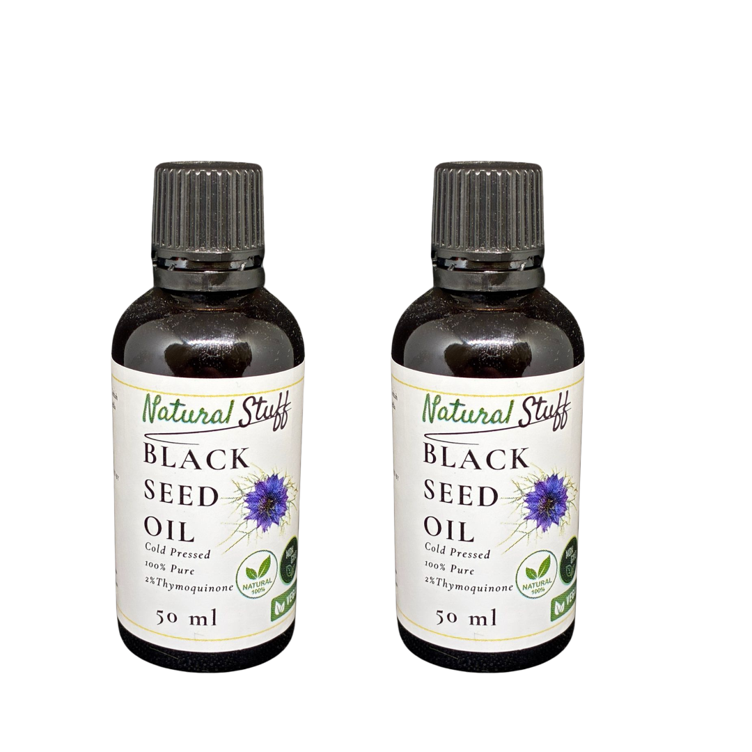 Natural Stuff Premium Black Seed Oil, 100% Natural, The Universal Remedy 50ml