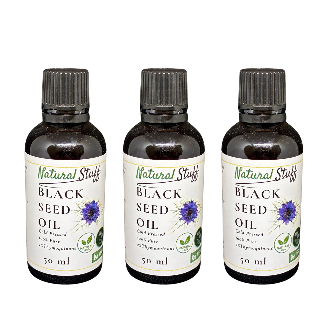 Natural Stuff Premium Black Seed Oil, 100% Natural, The Universal Remedy 50ml