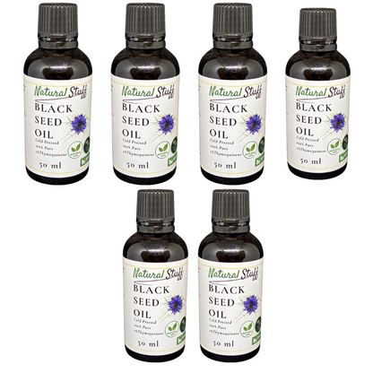 Natural Stuff Premium Black Seed Oil, 100% Natural, The Universal Remedy 50ml