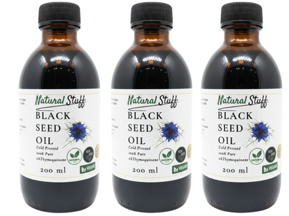 Natural Stuff Premium Black Seed Oil 200ml