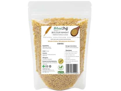Natural Stuff Bulgur Wheat - Whole-Grain Nutrition for Everyday Wellness