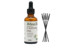 Natural Stuff Premium Castor Oil Cold-pressed Hexane Free 50ml with free 5 Mascara Wands