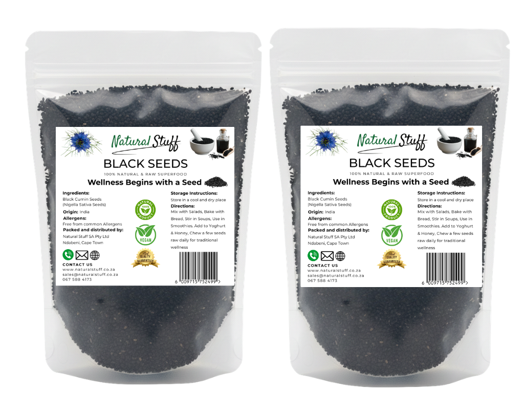 Natural Stuff Premium Quality Black Cumin Seeds 100% Natural 500g