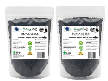 Natural Stuff Premium Quality Black Cumin Seeds 100% Natural 500g