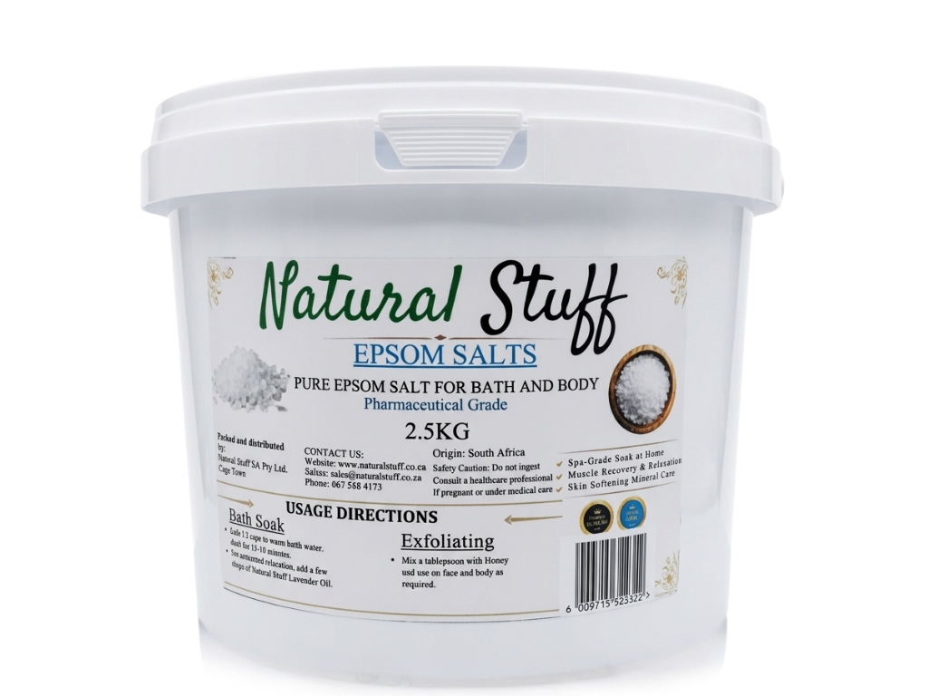 Natural Stuff Epsom Salts - Relax, Soothe & Revitalize
