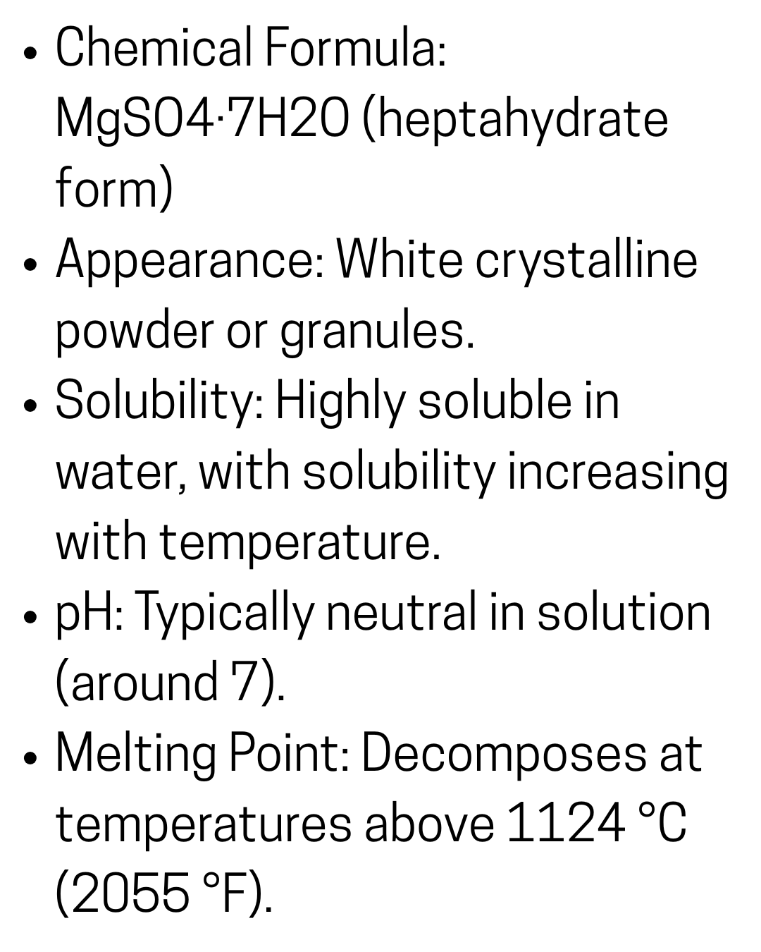 Natural Stuff Epsom Salts 1.5kg