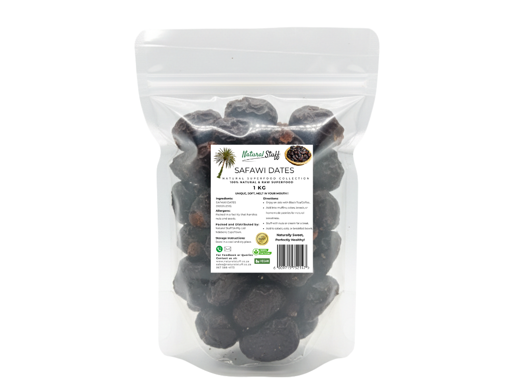 Natural Stuff Safawi Dates - Premium, Soft & Nutrient-Rich