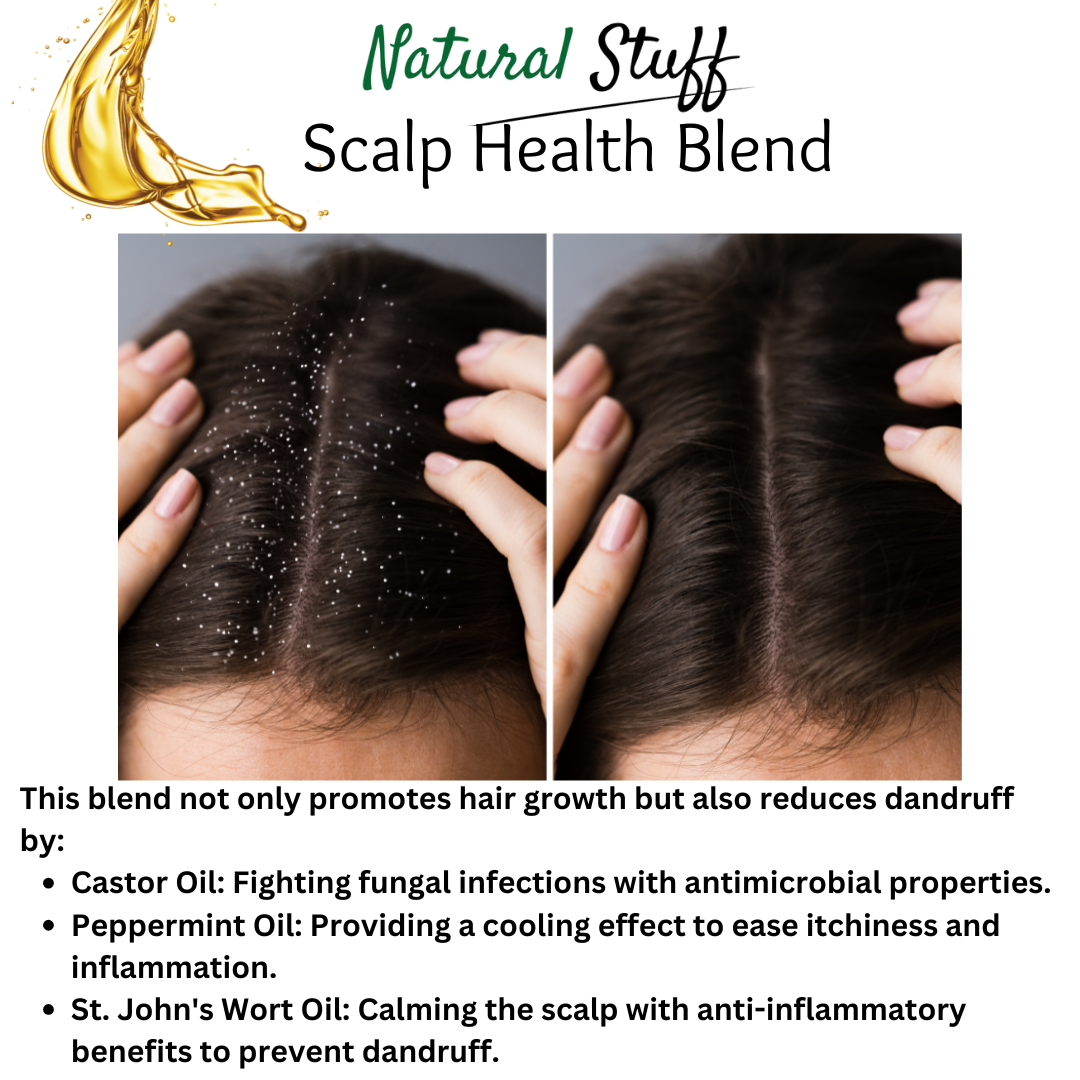 Natural Stuff Scalp Health Blend – Nourishing Care for a Healthier Scalp & Stronger Hair
