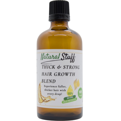Natural Stuff Thick & Strong Growth Oil Blend -Boost Hair Strength & Volume