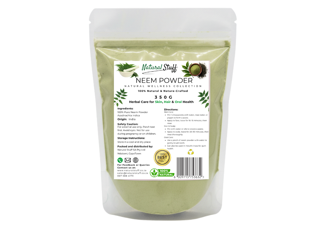 Natural Stuff Pure Neem Powder – Natural Skin & Hair Care