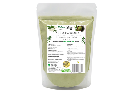 Natural Stuff Pure Neem Powder – Natural Skin & Hair Care