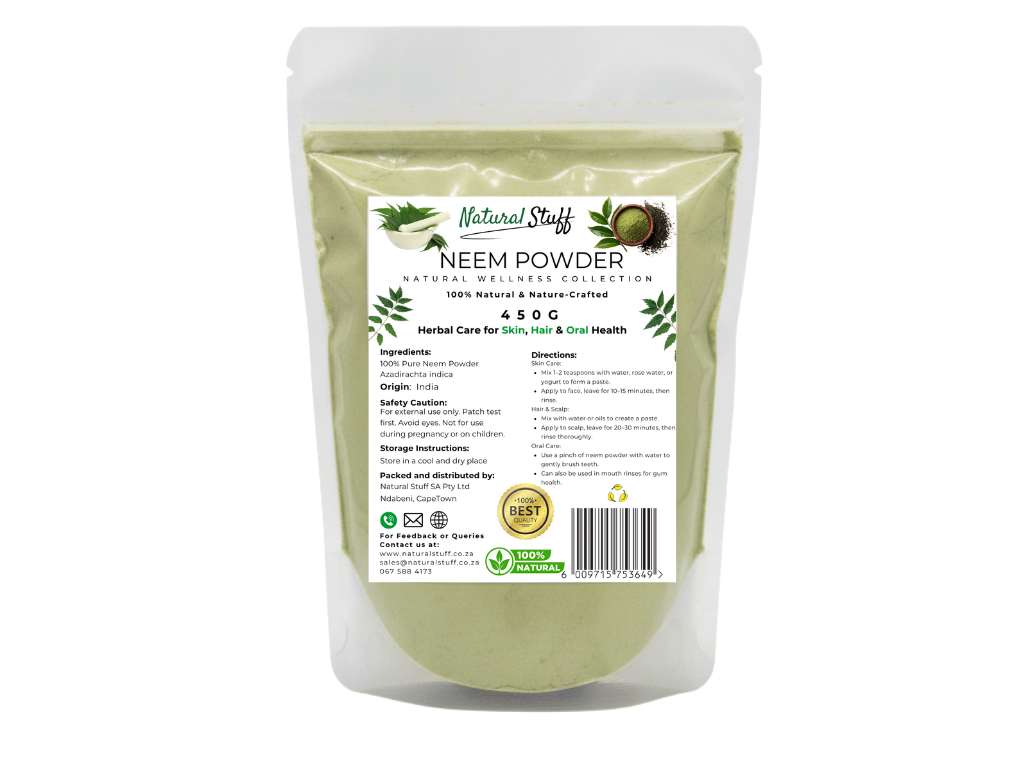 Natural Stuff Pure Neem Powder – Natural Skin & Hair Care