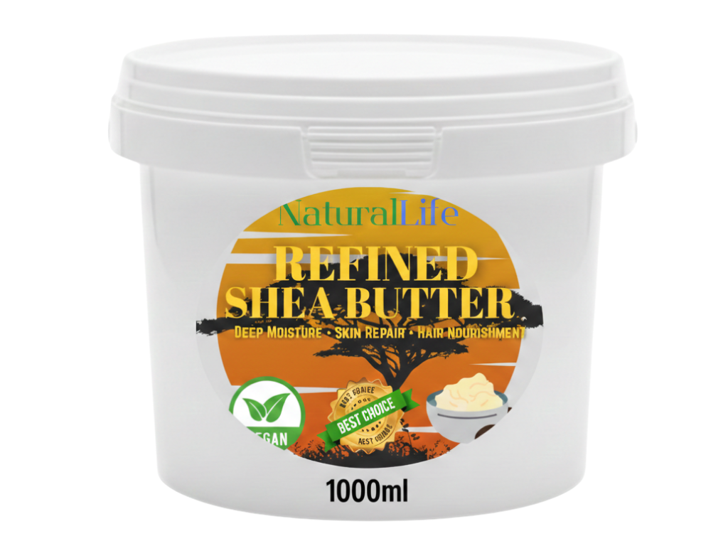 Naturallife Refined Shea Butter - Smooth, Moisturising Butter