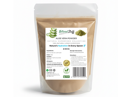 Natural Stuff Aloe Vera Powder - Immune support , Skin & Hair Revitalising