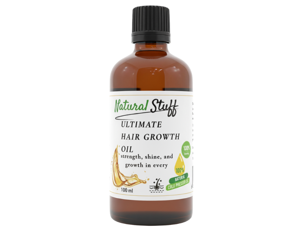 Natural Stuff Ultimate Hair Growth Oil - Nourishing Blend For Thicker Hair