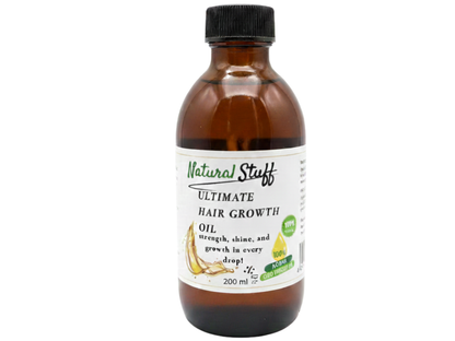 Natural Stuff Ultimate Hair Growth Oil - Nourishing Blend For Thicker Hair