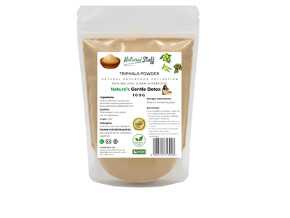 Natural Stuff Triphala Powder - Ayurvedic Digestive and Wellness Support
