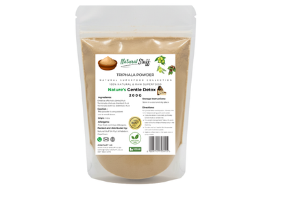 Natural Stuff Triphala Powder - Ayurvedic Digestive and Wellness Support