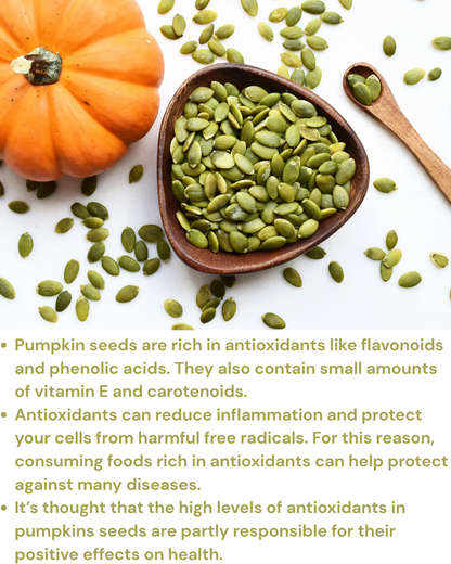Natural Stuff Pumpkin Seeds 1kg - Raw, Crunchy & Protein-Rich Snack