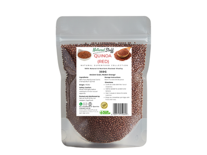 Natural Stuff Red Quinoa - Pure Supergrain for Balanced Nutrition