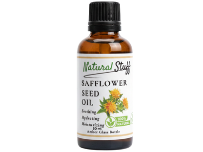 Natural Stuff Safflower Seed Oil -Lightweight Nourishment for Skin, Hair & Body