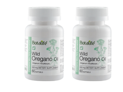 Botalife Wild Oregano Oil Capsules -Extra Strength min 70% Carvacrol