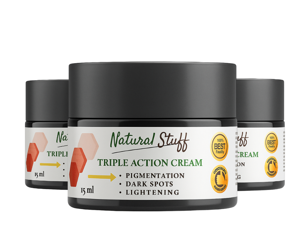 Natural Stuff Triple Action Skin Brightening Night Cream (15ml)