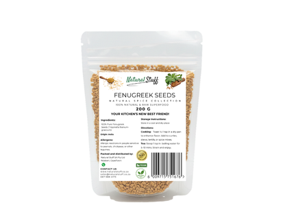 Natural Stuff Fenugreek Seeds Resealable Pack