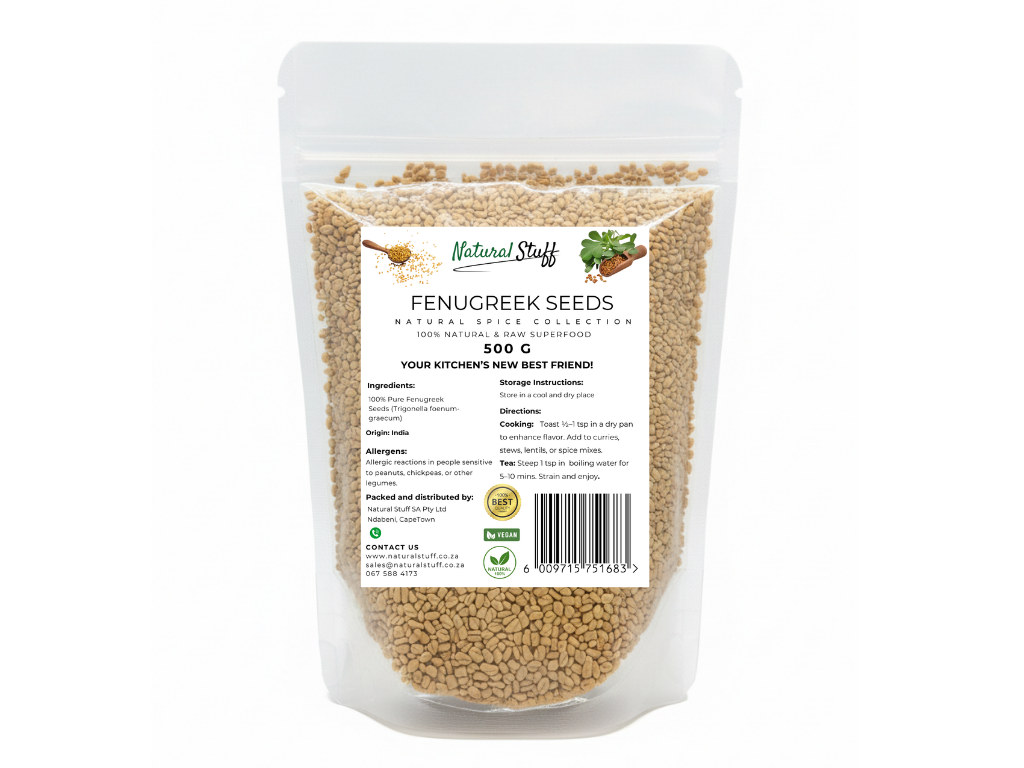 Natural Stuff Fenugreek Seeds Resealable Pack