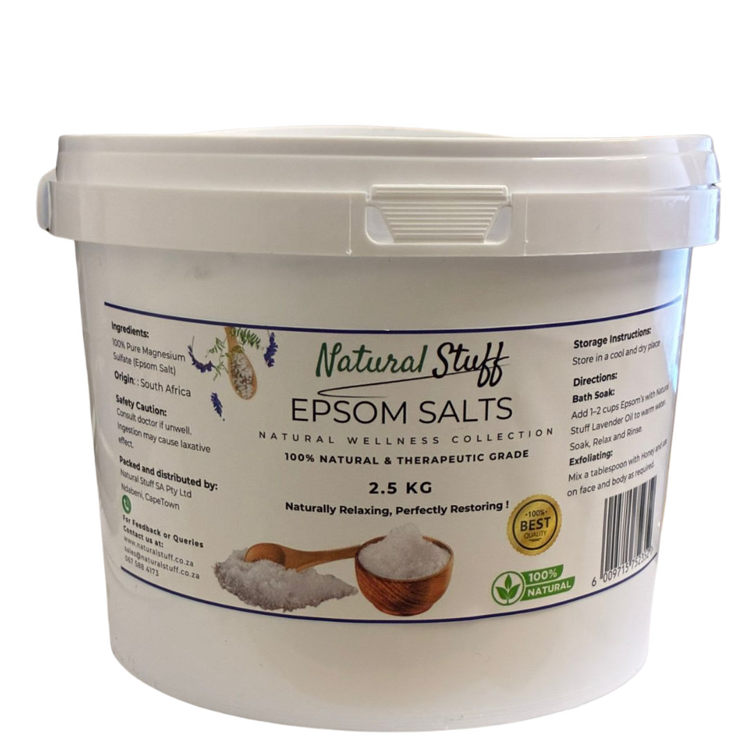 Natural Stuff Epsom Salts - Relax, Soothe & Revitalize