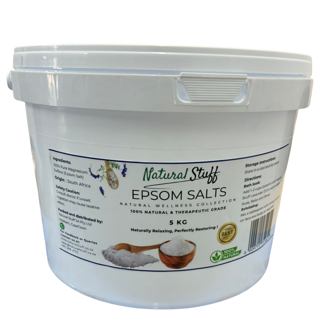 Natural Stuff Epsom Salts - Relax, Soothe & Revitalize