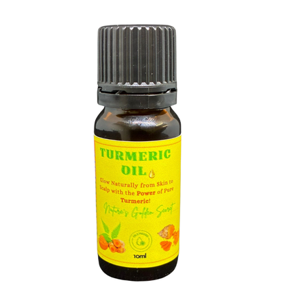 NaturalLife 100% Pure Turmeric Oil - Golden Glow for Hair & Complexion