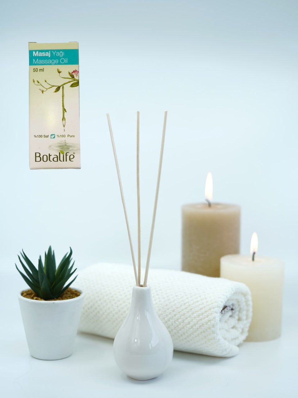Botalife Massage Oil 50ml Luxurious Blend for Deep Moisture and Relaxation