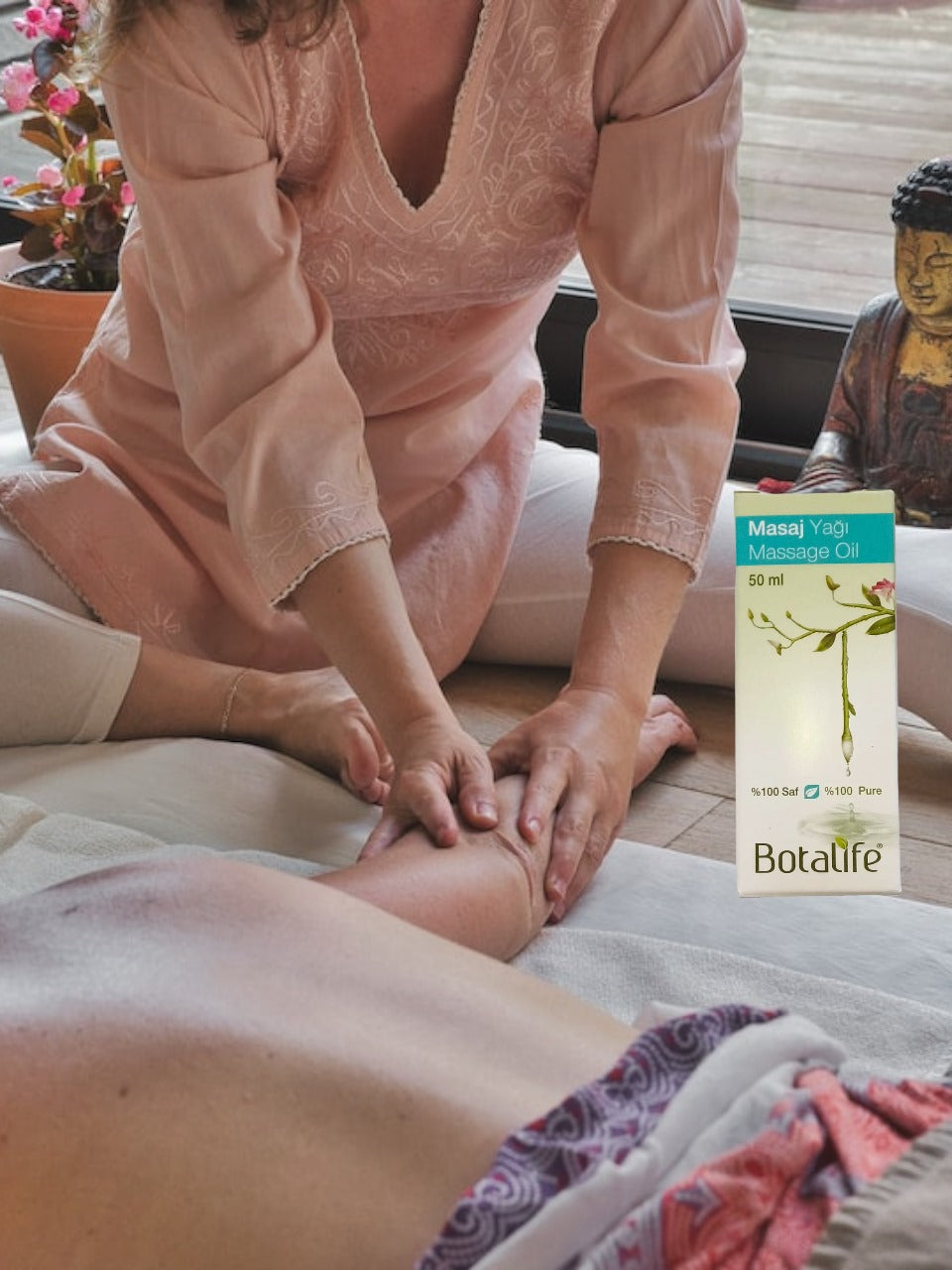 Botalife Massage Oil 50ml Luxurious Blend for Deep Moisture and Relaxation