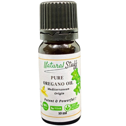 Natural Stuff Pure Premium Oregano Oil Nature's Most Powerful Antibiotic - 10 ml