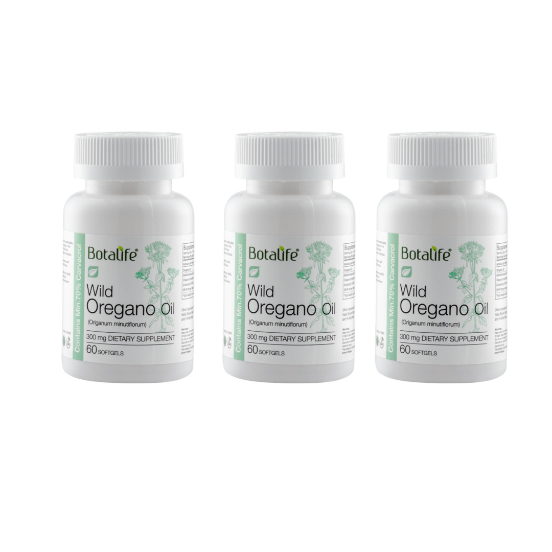 Botalife Wild Oregano Oil Capsules -Extra Strength min 70% Carvacrol