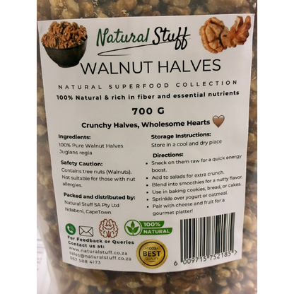 Natural Stuff Walnut Halves - Fresh, Crunchy & Nutritious