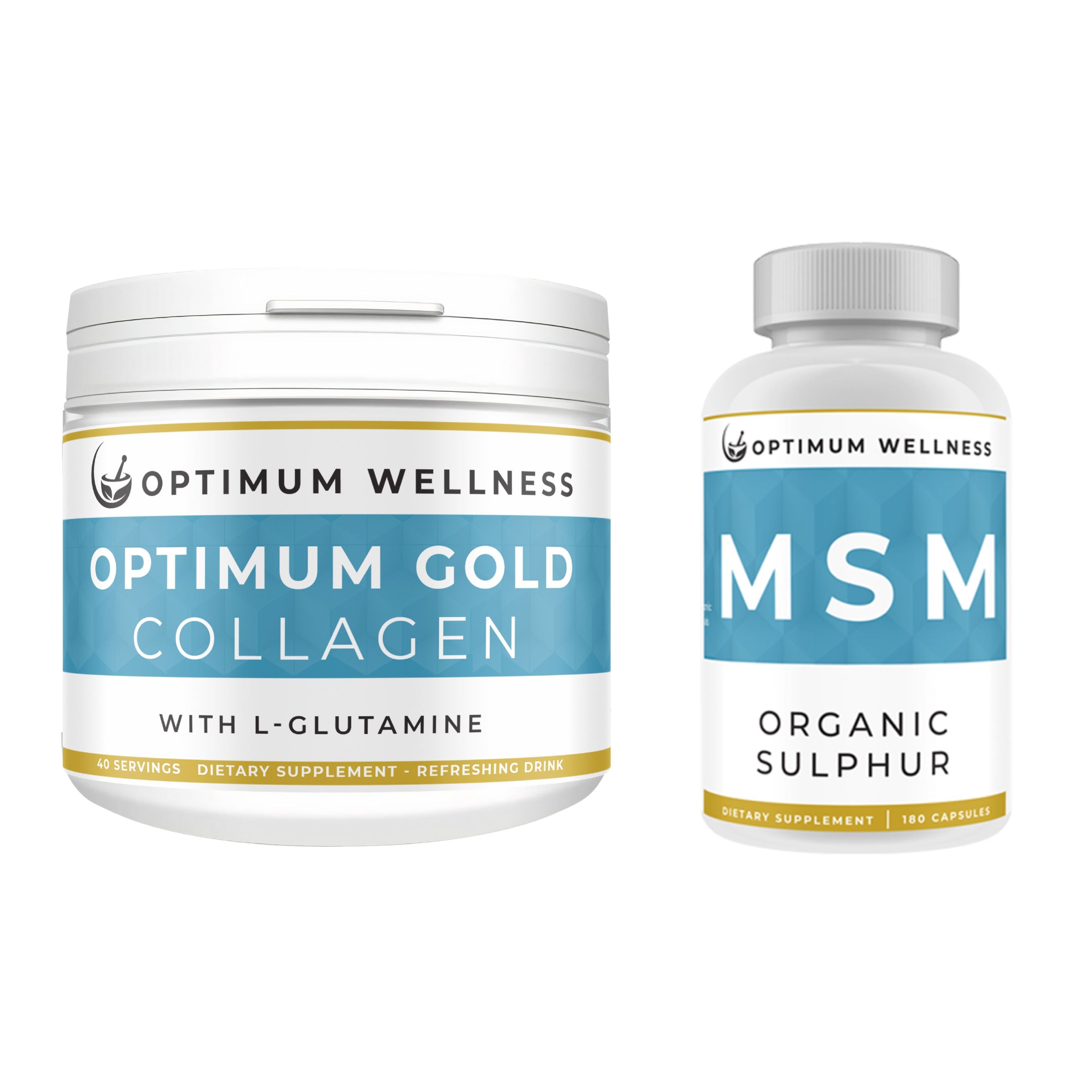 improve the amount of elasticity in your skin and reduce joint pain. In addition, the Gold MSM helps to manage pain, reduce inflammation, and increase mobility.