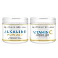 Alkalised Vitamin C - Set of Vitamin C  250g and Alkaline Powder 250g