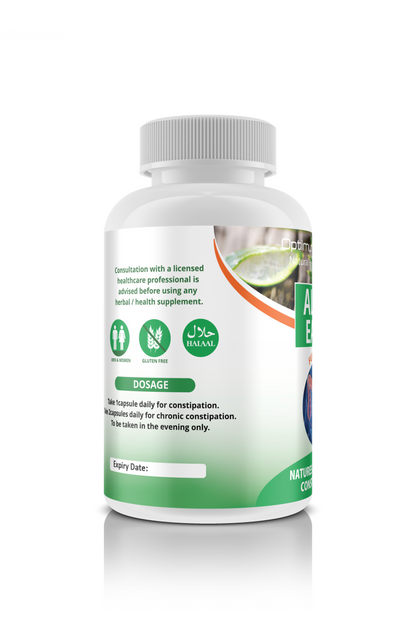 Optimum Wellness 100% Pure Aloe Ferox 180 Pieces Capsules for Constipation